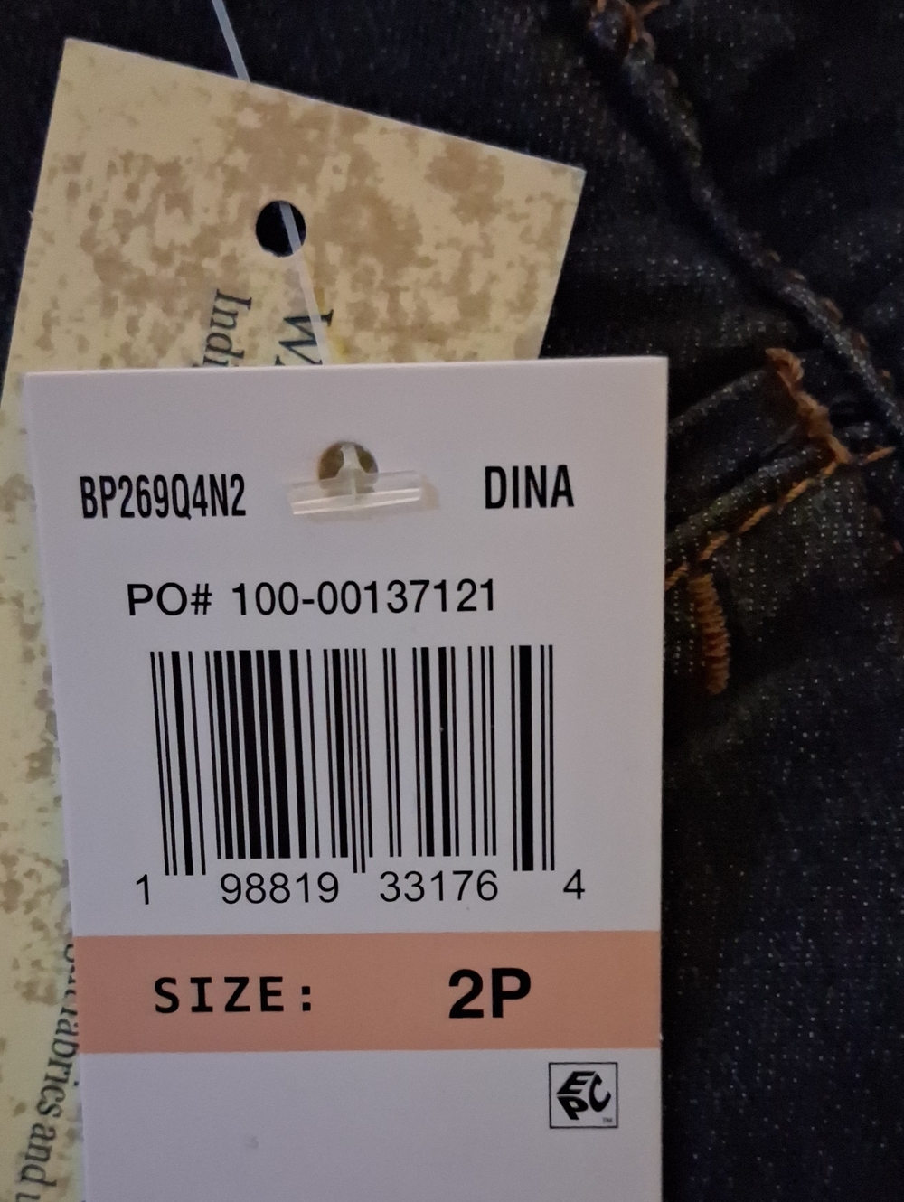 Democracy High Rise Jeans - Picture 6 of 6